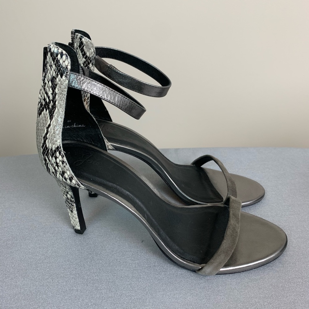 NWOB Joie Snakeskin Open Style Sandal Heels